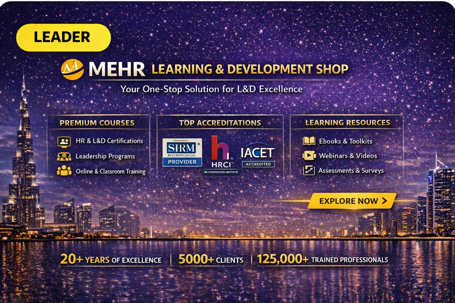 MEHR HR & L&D Shop